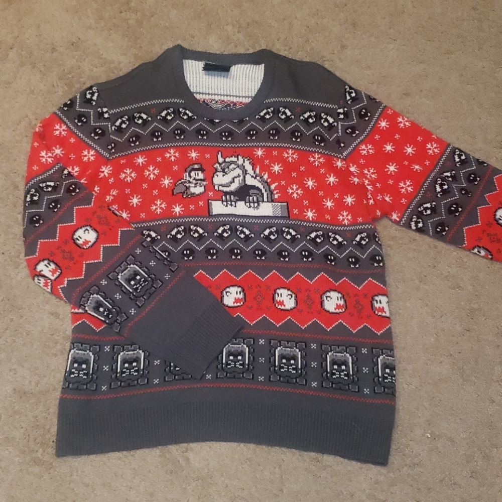 Super Mario Christmas Sweater